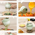 4-in-1 Electric Veggie Cutter & Grinder