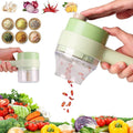 4-in-1 Electric Veggie Cutter & Grinder
